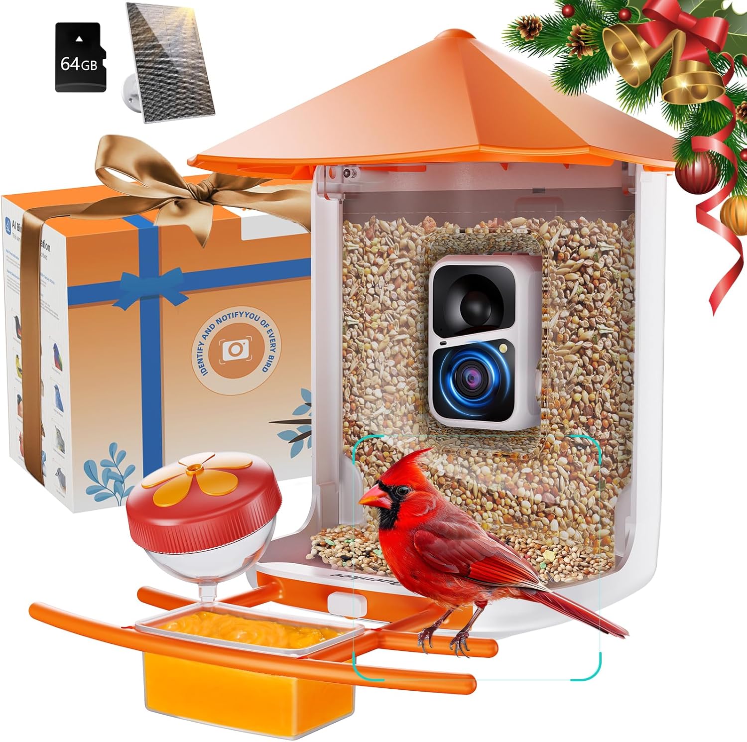 Buenkee Bird feeder with camera
